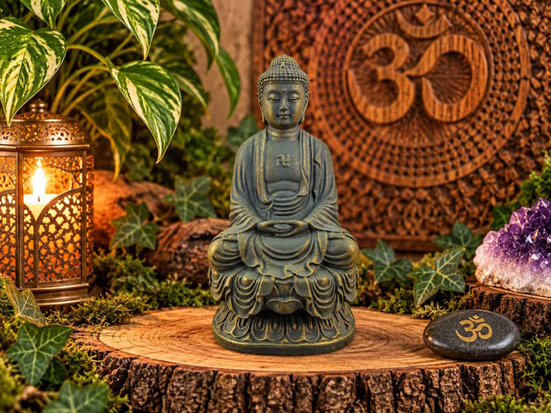 Buda Sentado Dhyana 10 cm